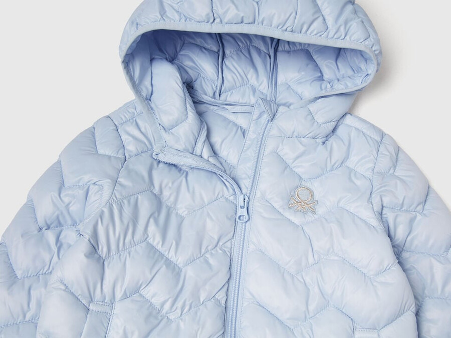 padded jacket with hood