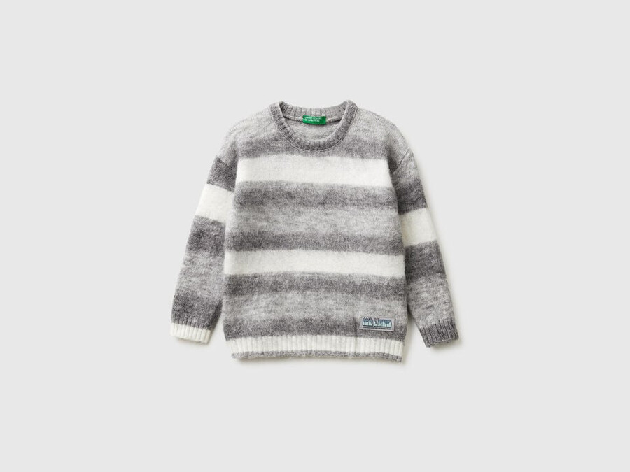 sweater in wool and alpaca blend